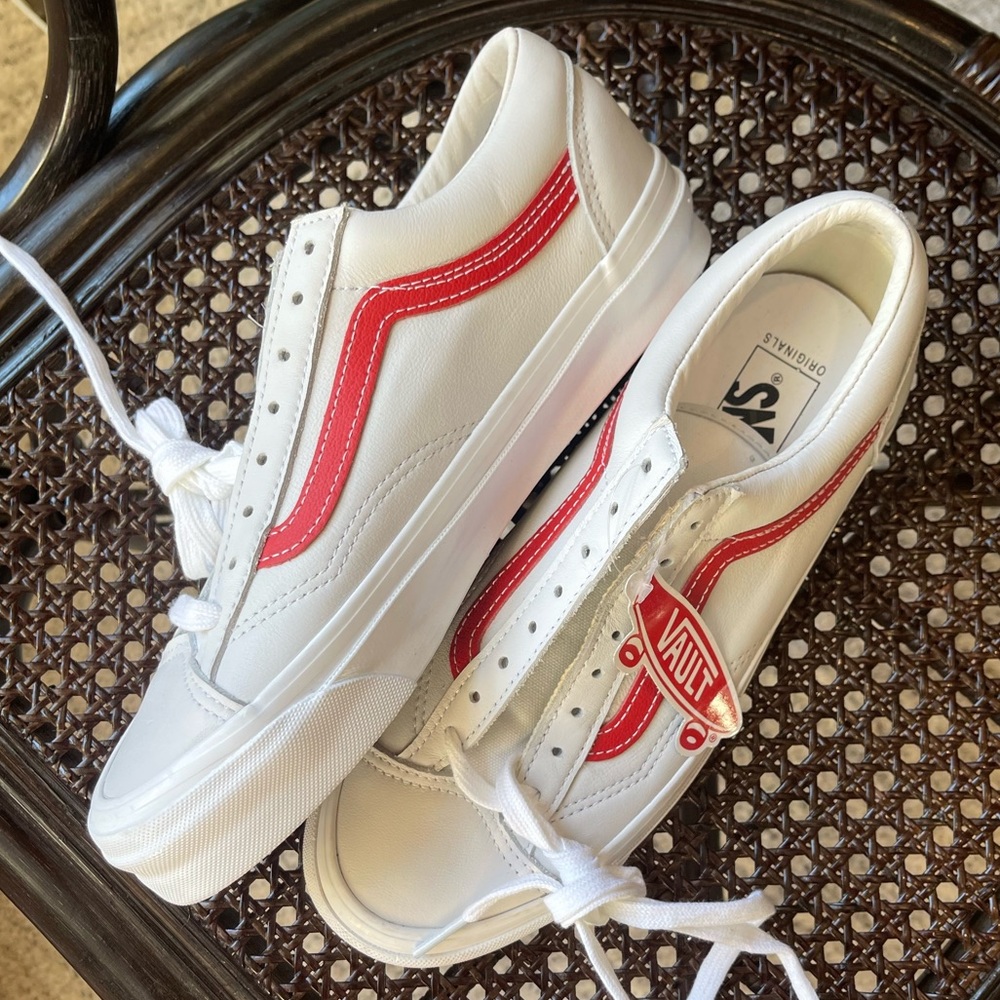 All leather Vans
